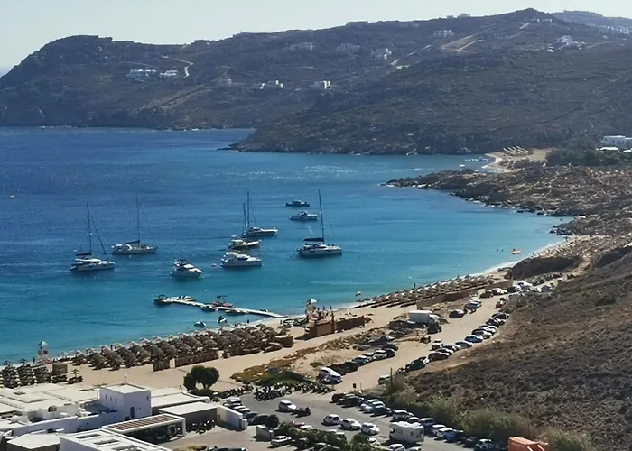 Villa Viktoria In Elia Beach, Mykonos